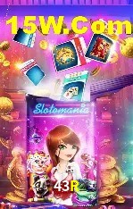 Tela de boas-vindas e lobby de jogos do aplicativo 43R